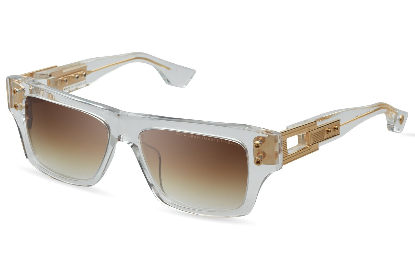 Dita Grandmaster Seven DTS407 Sunglasses - Premium Polarized Aviator Sunglasses for Men & Women - UV Protection for Driving, Travel & Outdoor Activities