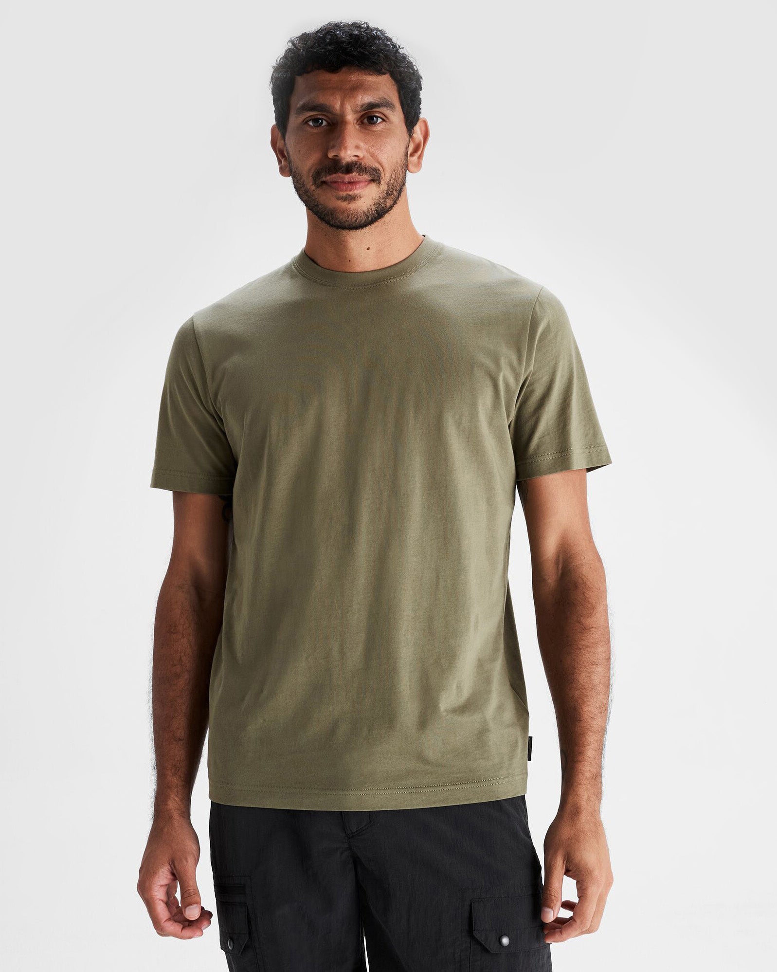 Premium Men's Organic Cotton T-Shirt - Soft, Breathable & Eco-Friendly - Solid Color Tee for Casual Wear, Gym & Outdoor Activities