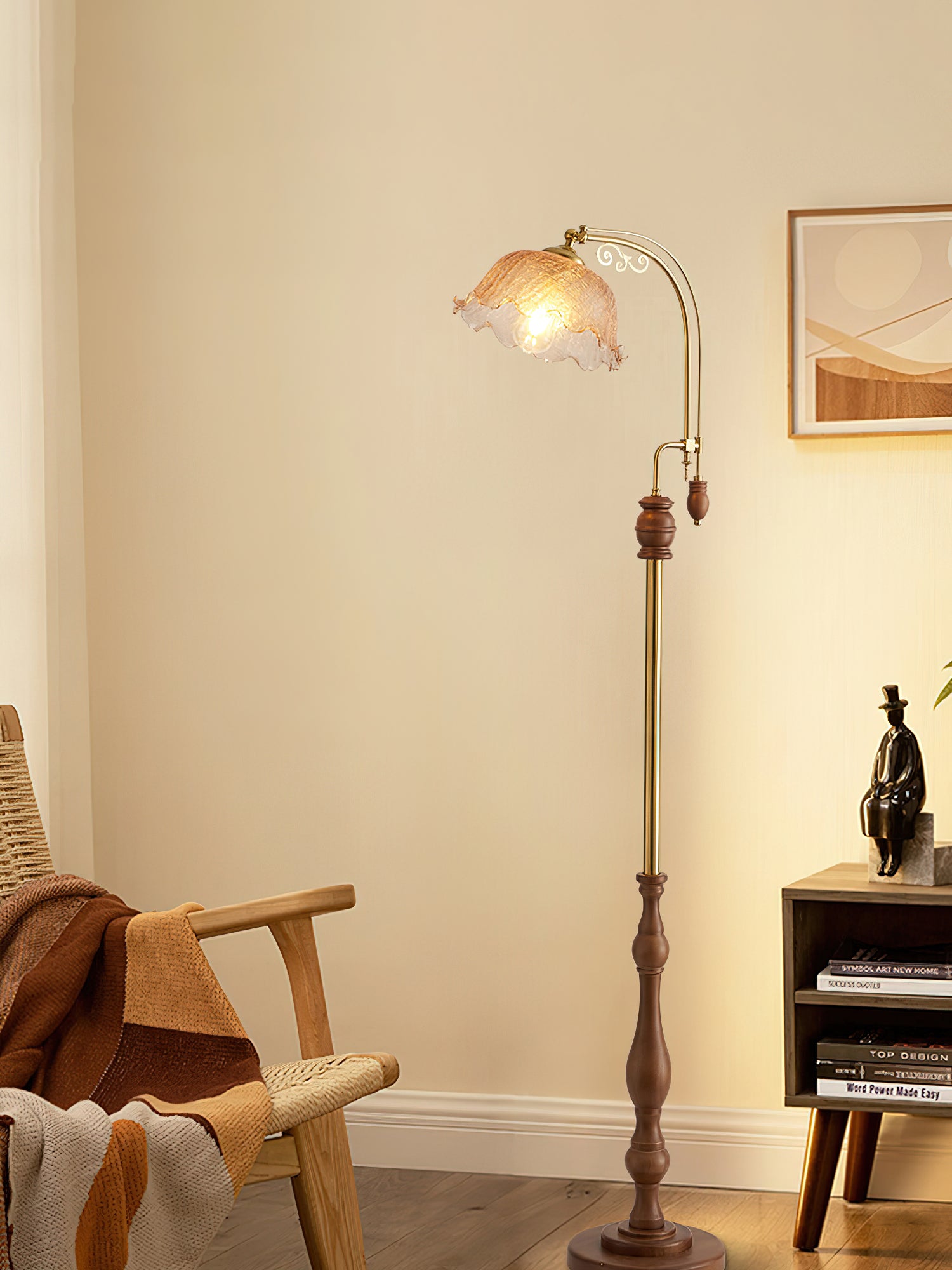 Modern Arch Curves Floor Lamp - Adjustable LED Standing Light for Living Room, Bedroom & Office - Stylish Home Decor Lighting