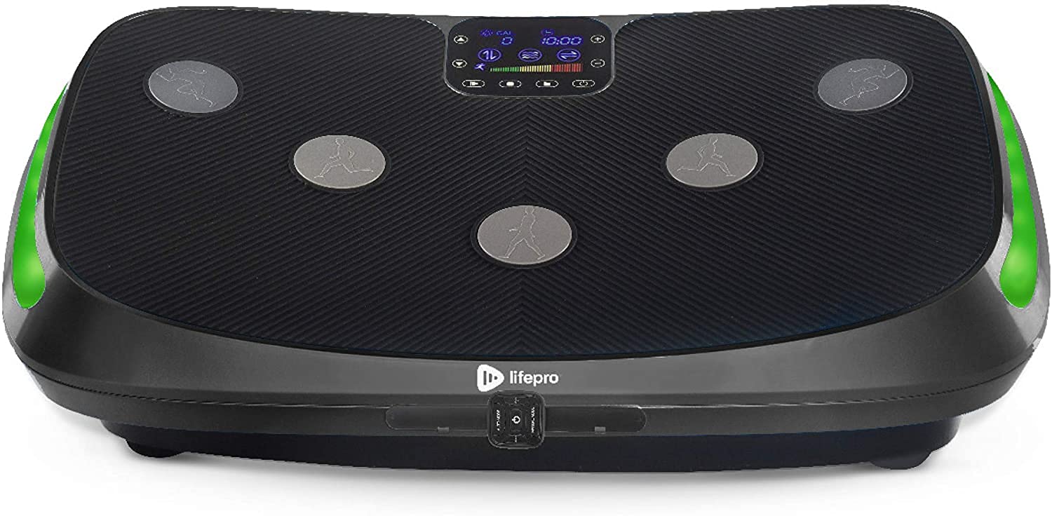LifePro Rumblex 4D Vibration Plate Exercise Machine - Triple Motor Oscillation, Linear & Pulsation Modes, 3D/4D Vibration Platform - Whole Body Workout Equipment for Home Gym, Weight Loss, Toning & Muscle Recovery | Perfect for Home Fitness, Post-Workout Recovery & Cellulite Reduction