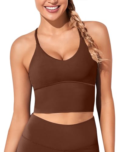 Brown Sports Bras