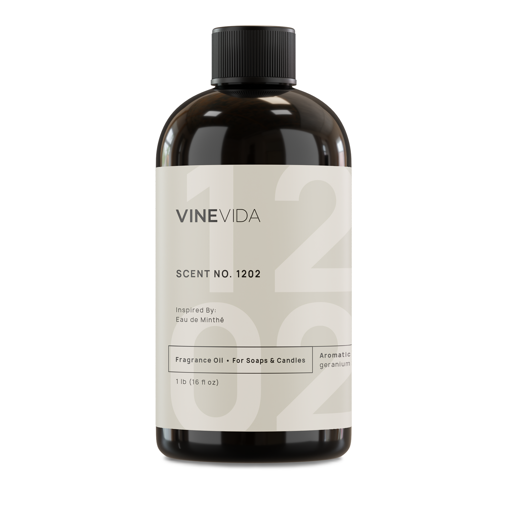 NO. 1202 Fragrance Oil for Soaps & Candles - Eau de Minthé by Diptyque Inspired Scent | Perfect for DIY Home Fragrance, Bath Products & Aromatherapy