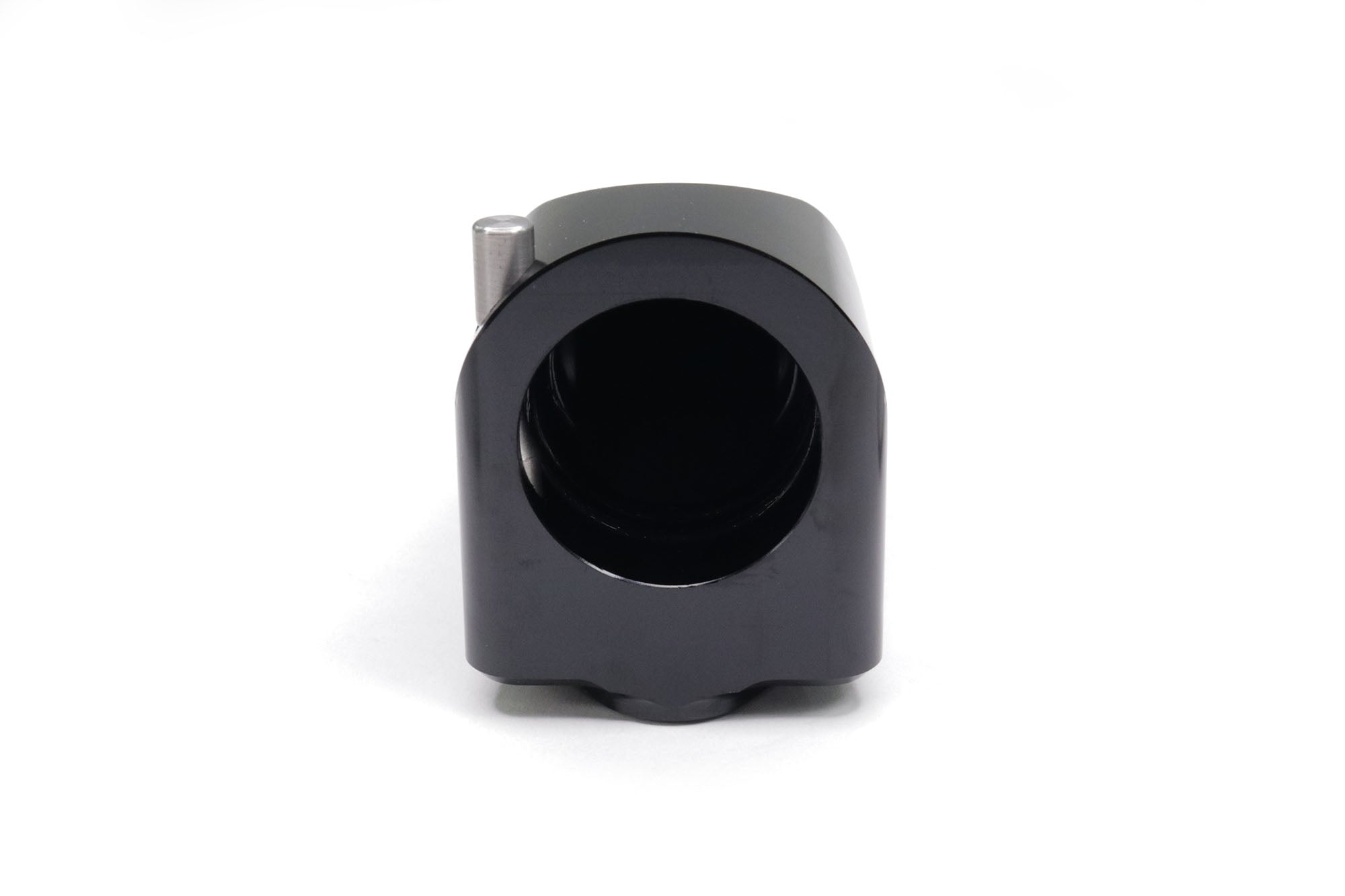 Black Anodized Billet Burn Down Breather Quick Release Fittings (Pair) - High Performance Automotive & Racing Applications