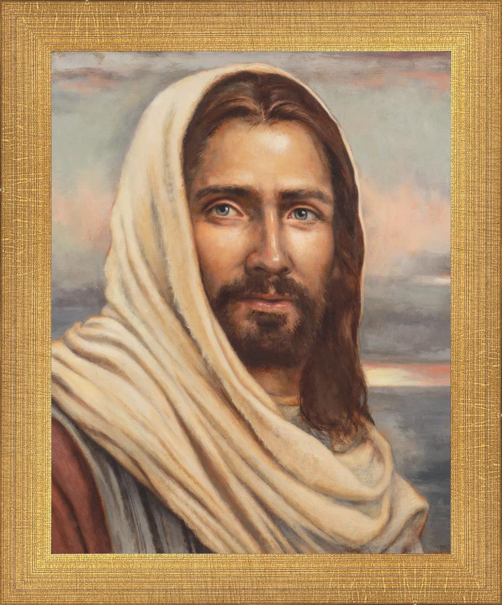 Blessed Savior by Sandy Freckleton Gagon - Inspirational Christian Artwork for Home Decor & Church Wall Decor