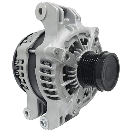 High-Performance Alternator Replacement for Dodge 1500 V6 (2013-2015), Jeep Grand Cherokee V6 (2011-2020), Dodge Durango V6 (2011-2020), Dodge Charger V6 (2011-2020), Dodge Challenger V6 (2015-2020), Chrysler 300 V6 (2011-2020) - Reliable Power for Daily Commuting, Off-Roading & Long Road Trips