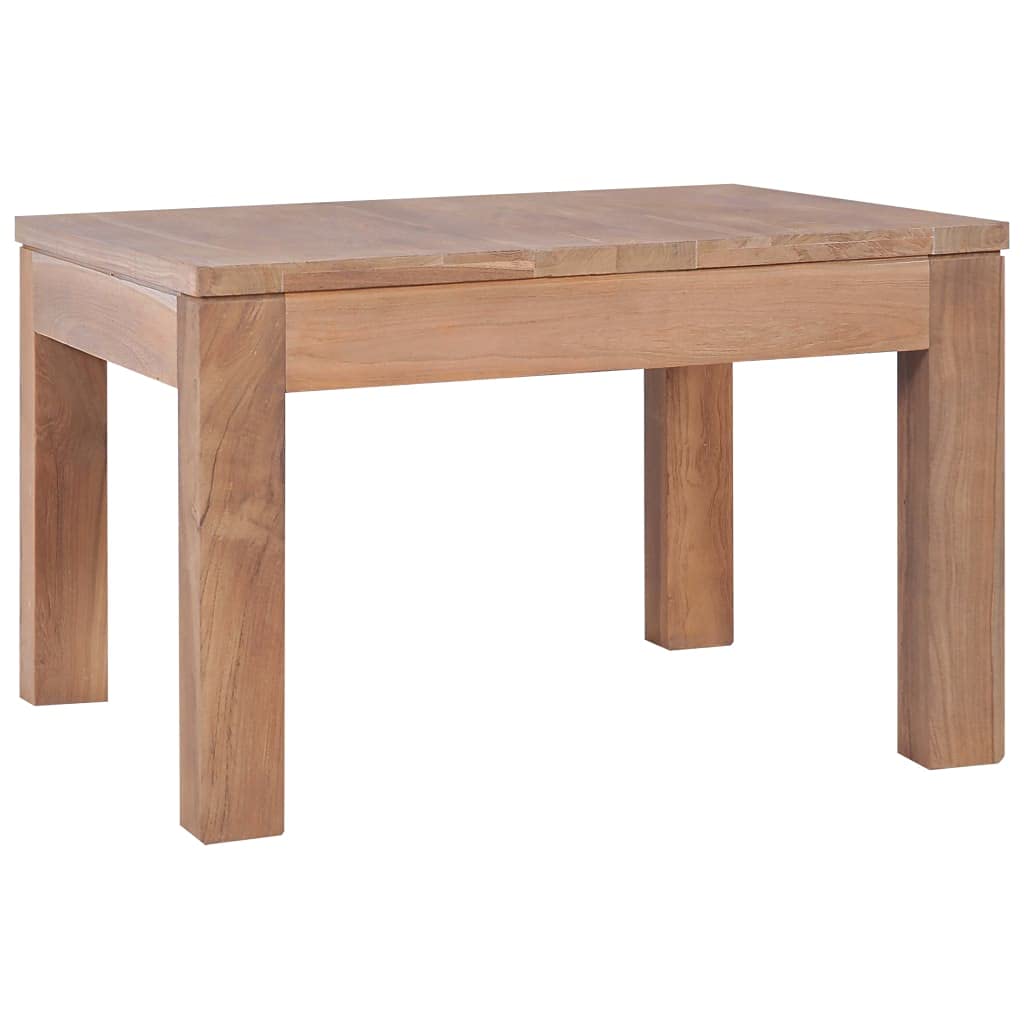 CHARMMA Solid Teak Wood Coffee Table - 23.6