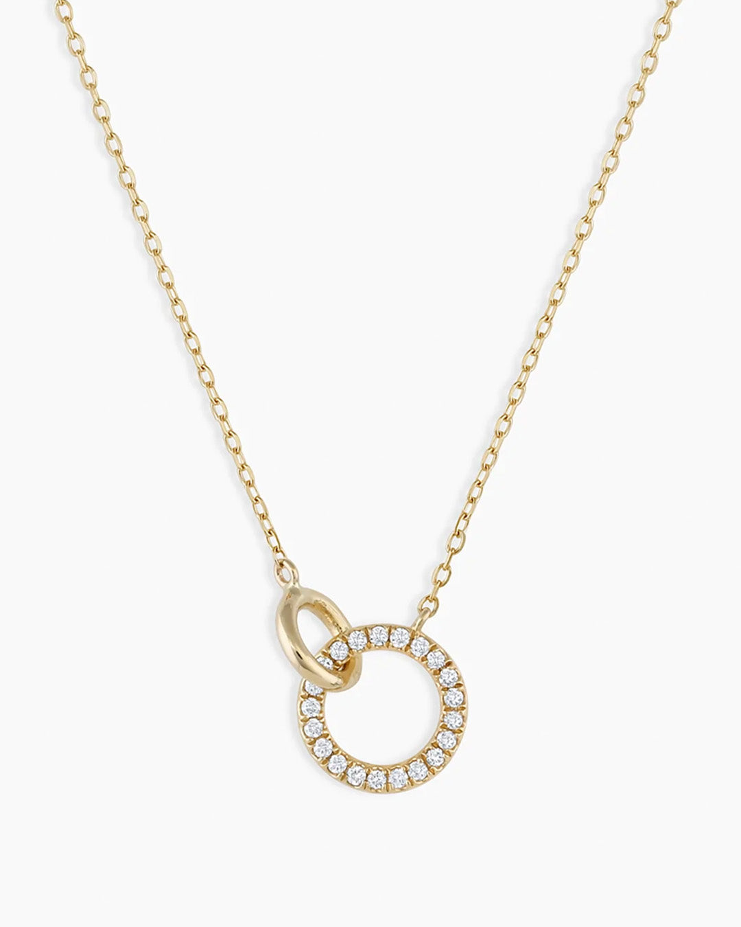 Diamond Wilshire Necklace for Women - Elegant 14K Gold Plated Pendant with CZ Stones - Perfect for Weddings, Anniversaries & Special Occasions