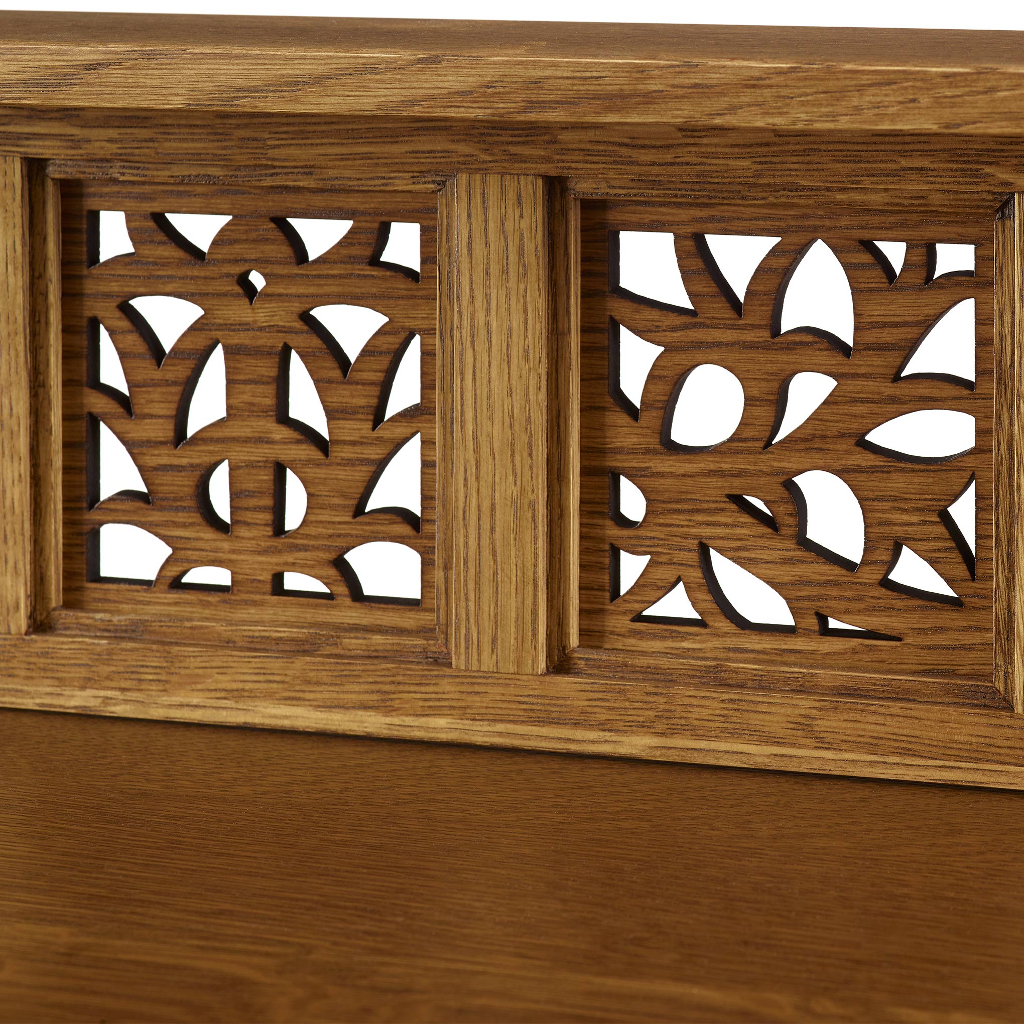 Surrey Hills Server with Gallery - Elegant Display Cabinet for Dining Room & Living Room Storage