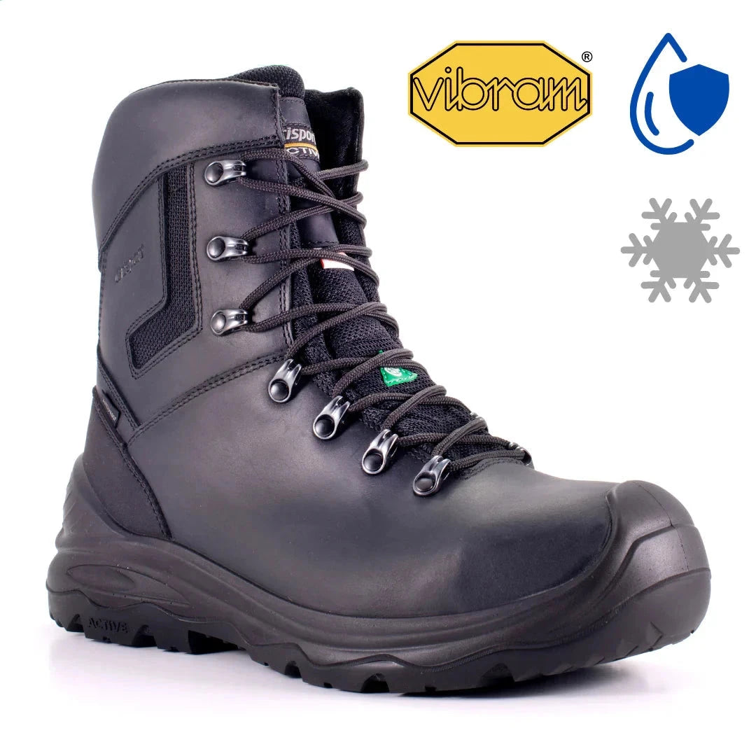 Grisport TOLEDO 8 CSA Certified Safety Work Boots - Steel Toe, Slip Resistant, Waterproof for Construction & Industrial Work (706283C) | Ideal for Construction Sites, Warehouse Jobs & Outdoor Labor