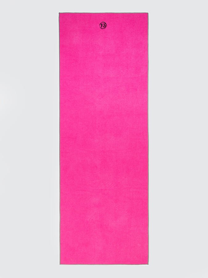 Non-Slip Premium Grip Dot Yoga Mat Towel for Hot Yoga & Pilates - Sweat Absorbent, Eco-Friendly Workout Accessory for Home & Studio Practice