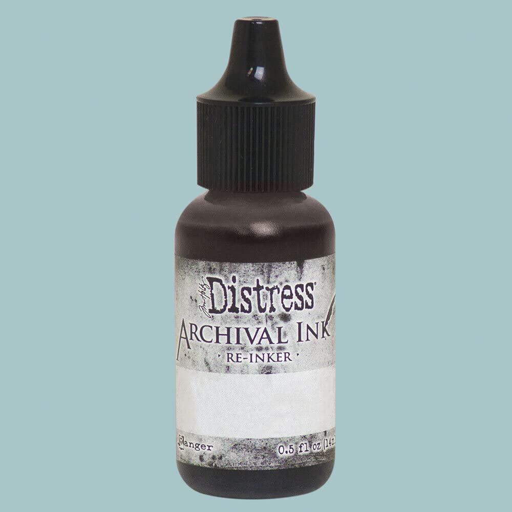 Tim Holtz Ranger Distress Archival Reinker - Speckled Egg Ink for Card Making, Scrapbooking & Mixed Media Art Projects