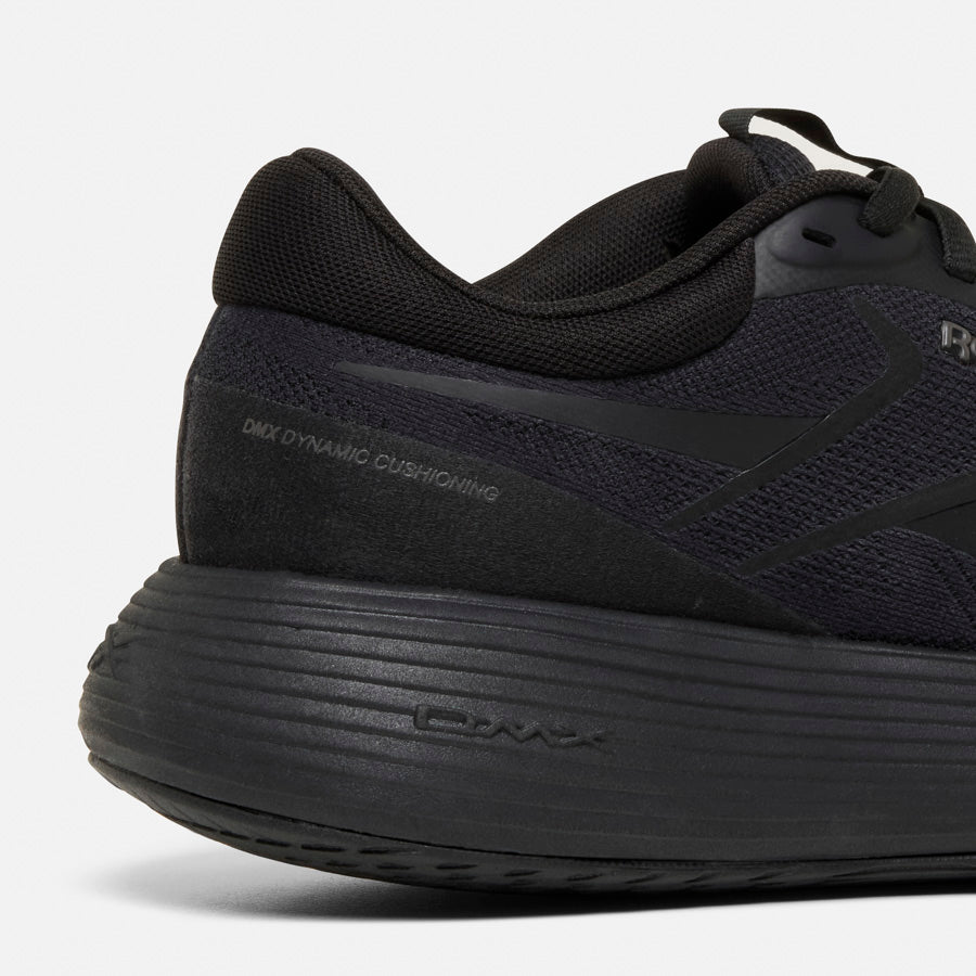 DMX Comfort + 2.0 Washed Black/Black Running Shoes - Lightweight Cushioned Sneakers for Men & Women - Perfect for Jogging, Gym Workouts & Daily Walking