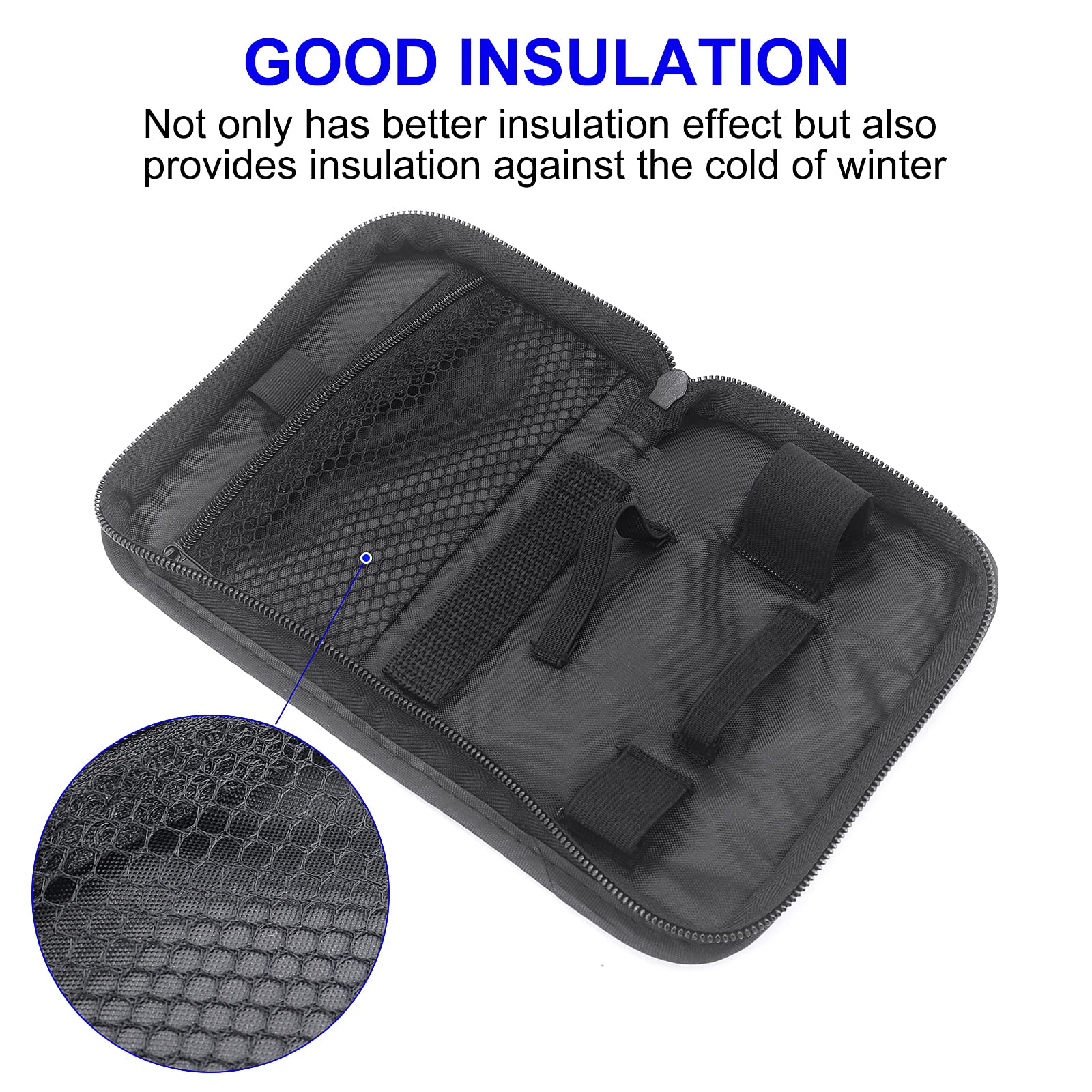 Diabetes Travel Case - Portable Diabetic Organizer for Glucose Monitor & Supplies | Compact Blood Sugar Meter Storage Bag | Perfect for Travel, Work & Daily Use