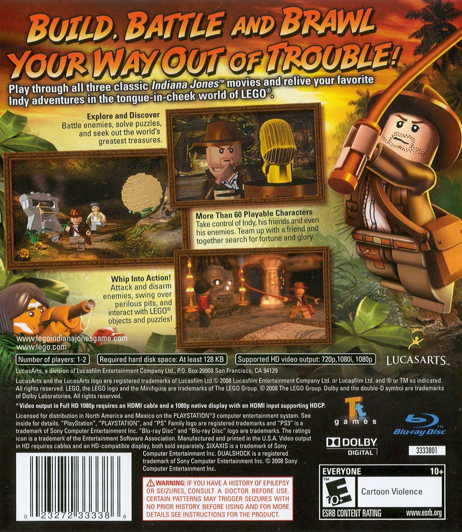 LEGO Indiana Jones: The Original Adventures Building Set - Adventure & Action Playset for Kids & Collectors - Perfect for Creative Play & Display