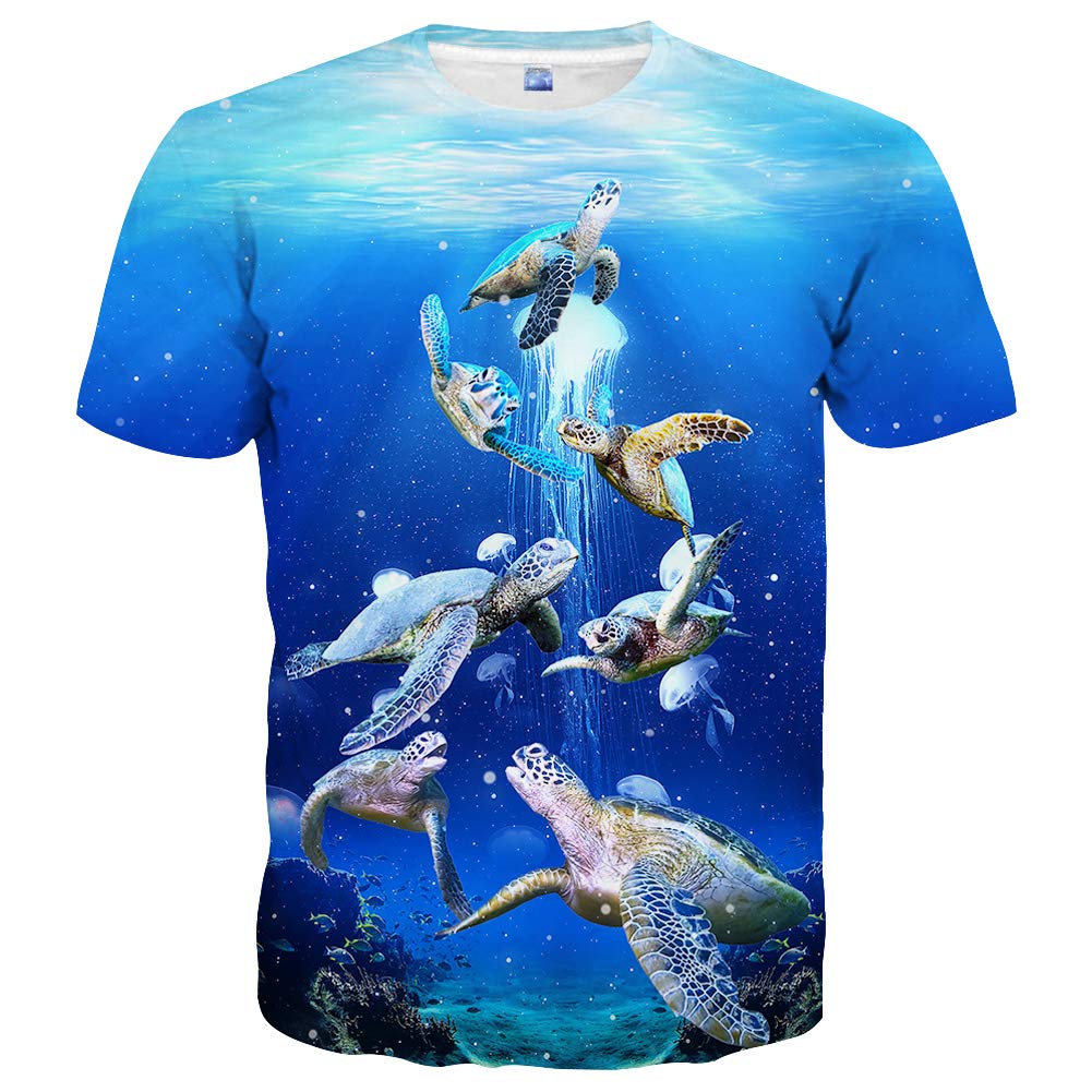 LAIDIPAS Unisex Graphic Tees - 3D Printed Short Sleeve T-Shirts for Men & Women | Casual Wear, Street Fashion, Gift Ideas