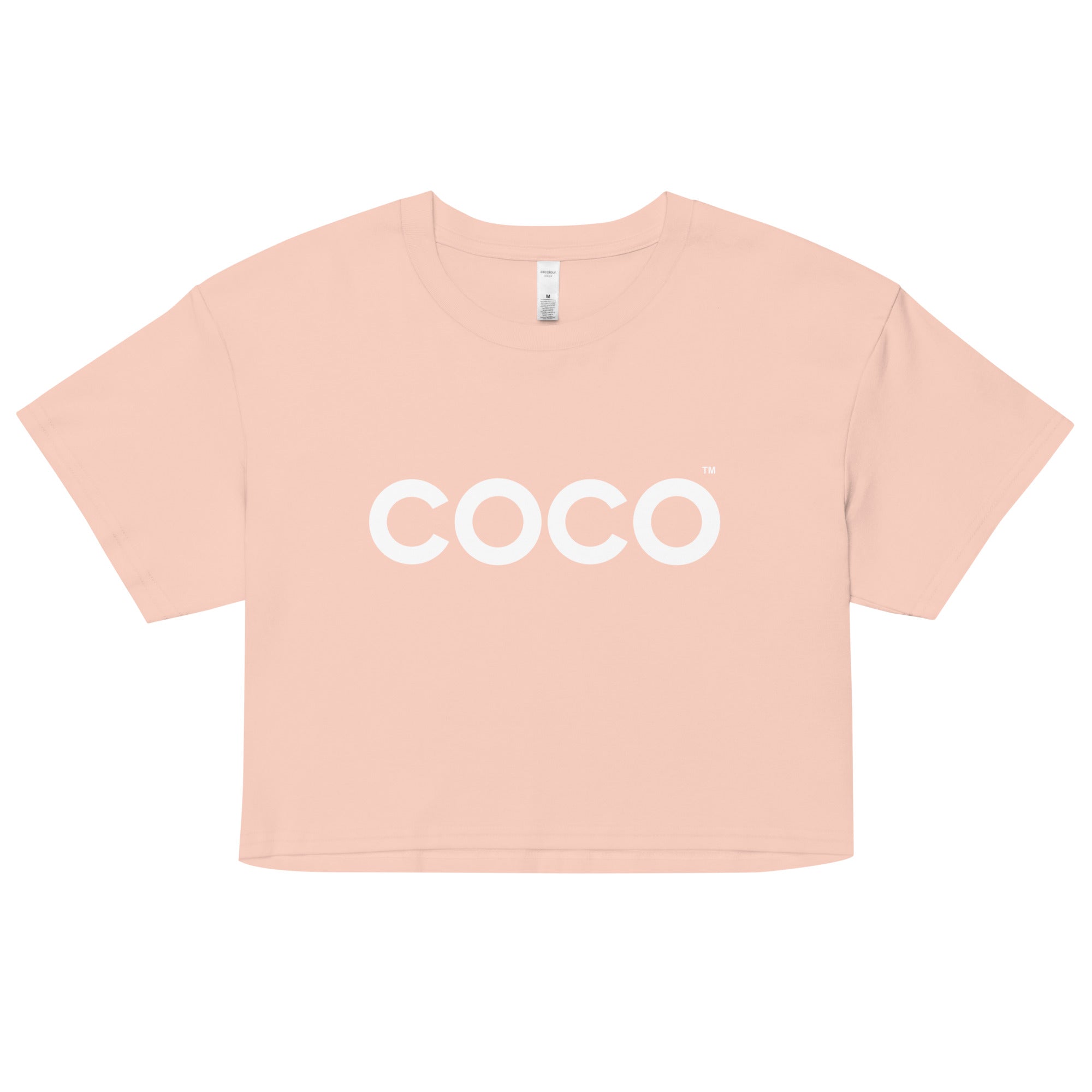 COCO Women's Crop Top - Sexy Short Sleeve T-Shirt for Summer, Gym & Casual Wear | Trendy Fashion Tops for Women | Perfect for Yoga, Beach & Night Out