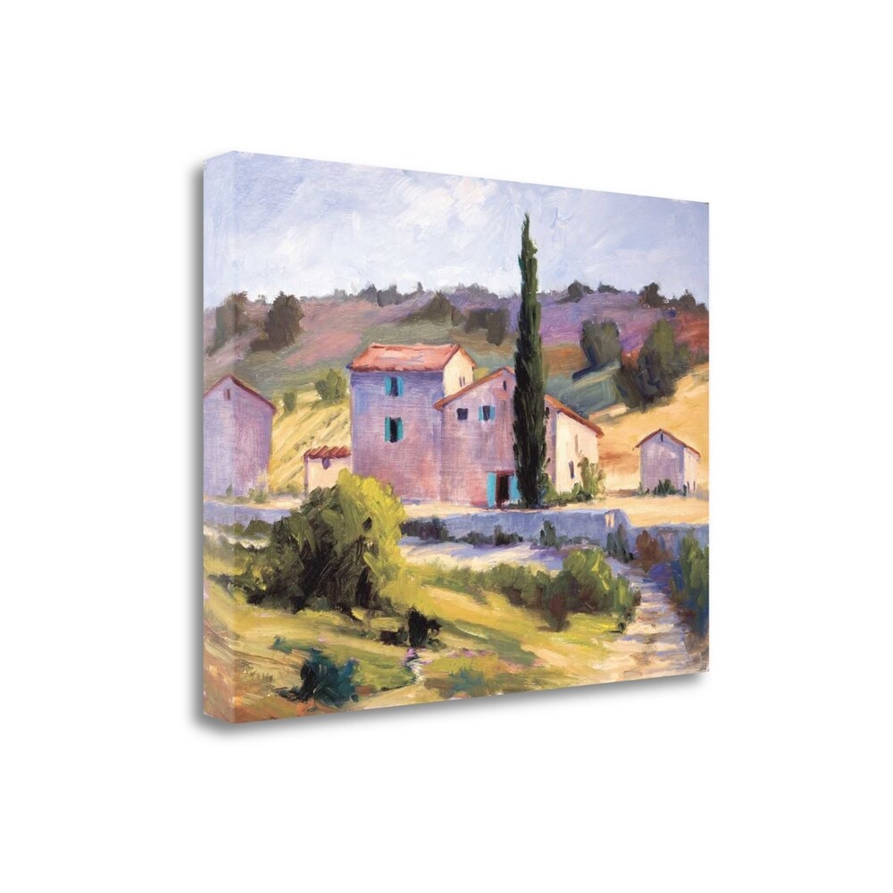 At The End Of The Path - Brigitte Curt Giclee Print on Gallery Wrap Canvas - Wall Art for Living Room, Bedroom & Office Decor