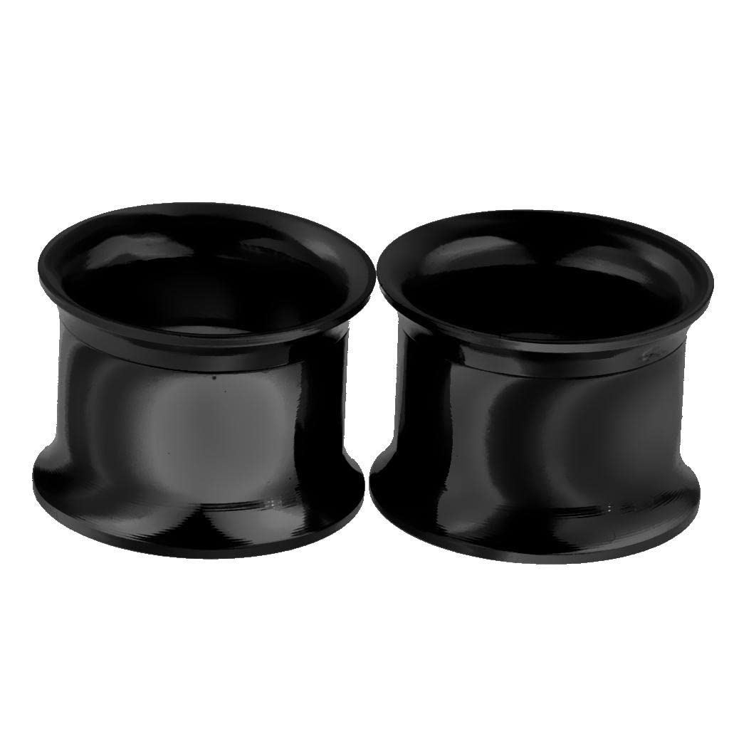 Kloware 2PCS 0-14G Stainless Steel Ear Stretching Kit - Hypoallergenic Gauges & Plugs for Safe Ear Piercing - Perfect for Body Jewelry, Ear Stretching, and Alternative Fashion Styles