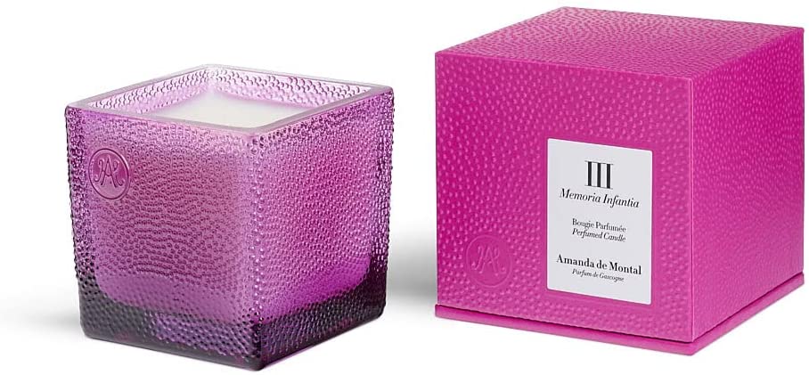 Amanda de Montal Memoria Infantia Scented Candle - Warm Croissant, Vanilla & Milk Fragrance - 7.76 oz Home Decor Gift for Relaxation & Cozy Atmosphere