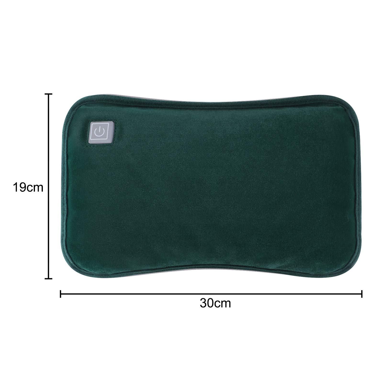 Rechargeable Electric Hot Water Bottle with Soft Flannel Cover - Large Capacity Thermal Hand Warmer for Winter, Pain Relief & Comfort - Perfect for Home, Office & Outdoor Use