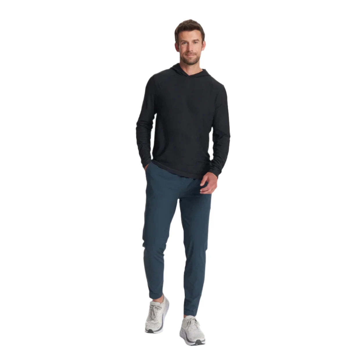 Men's Strato Tech Hoodie - Lightweight, Breathable & Comfortable Pullover for Running, Gym & Outdoor Activities