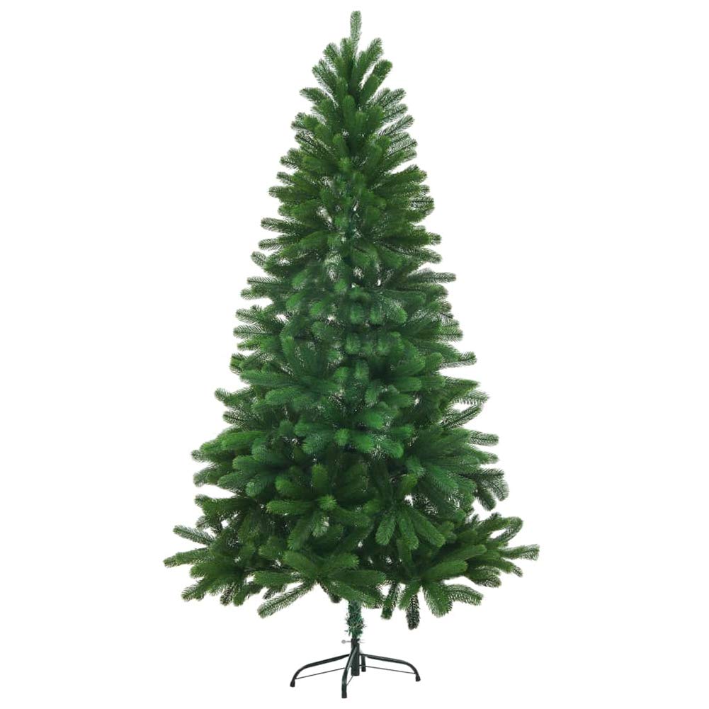 4.9ft Artificial Christmas Tree with Lifelike Needles - Premium Faux Pine Tree for Home, Office, Indoor & Outdoor Holiday Decorations - Perfect for Living Room, Porch, and Christmas Party Decor