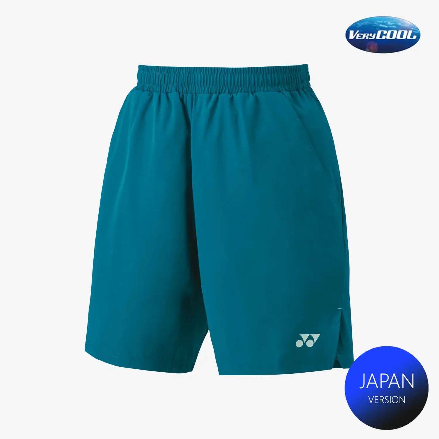 Yonex Men's Tennis Shorts 15161 - Breathable Quick-Dry Athletic Shorts for Running & Training (Blue Green) | Perfect for Gym, Workout & Casual Wear