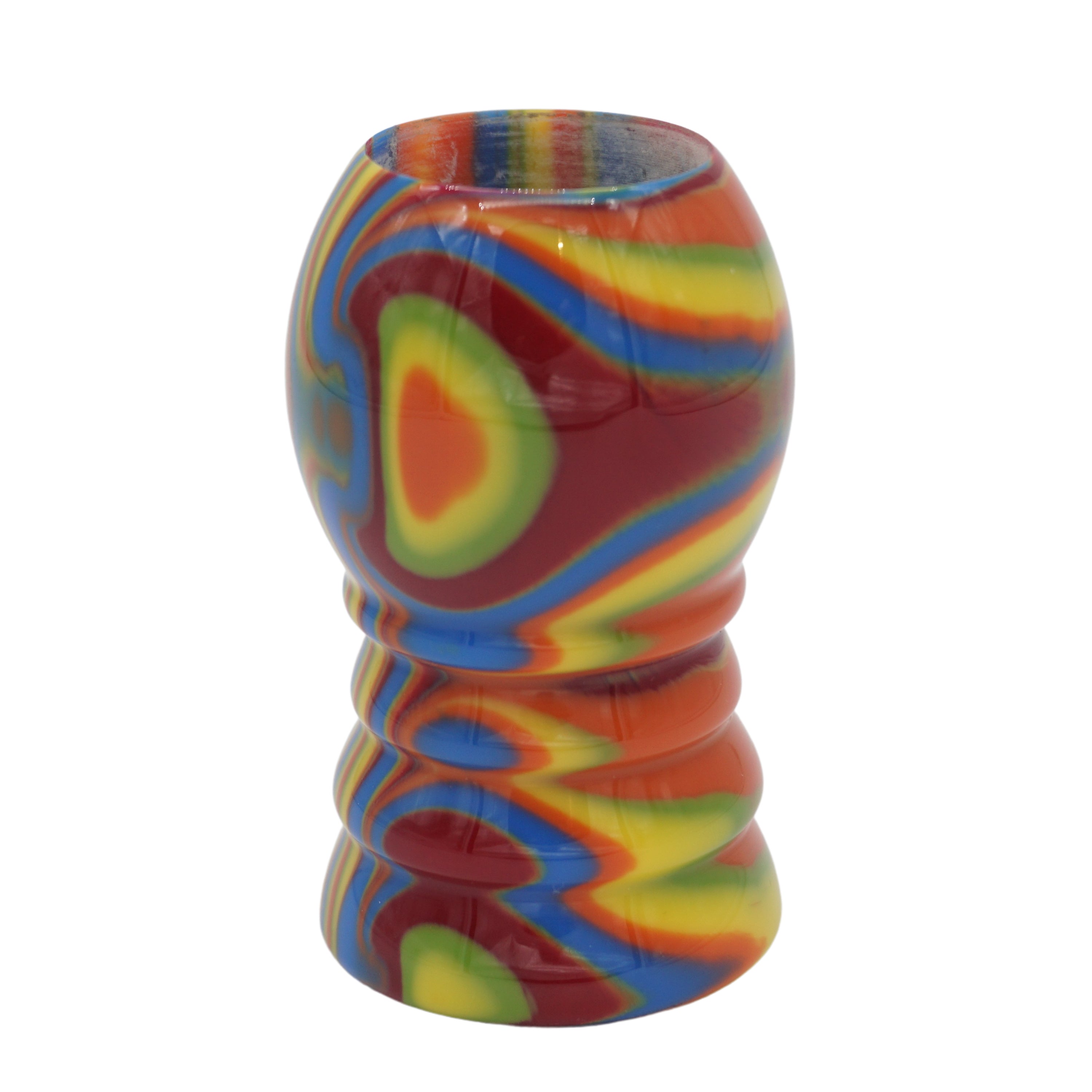Premium Handcrafted Disco Shaving Brush Handle - Fits 20mm & 22mm Knots - Perfect for Wet Shaving & Grooming Gifts
