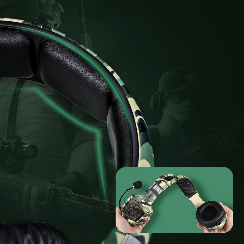ONIKUMA K8 Wired Stereo Gaming Headset with Microphone & RGB LED Lights - Noise Cancelling Over-Ear Headphones for PC, PS4, Xbox, Nintendo Switch Gaming & Streaming
