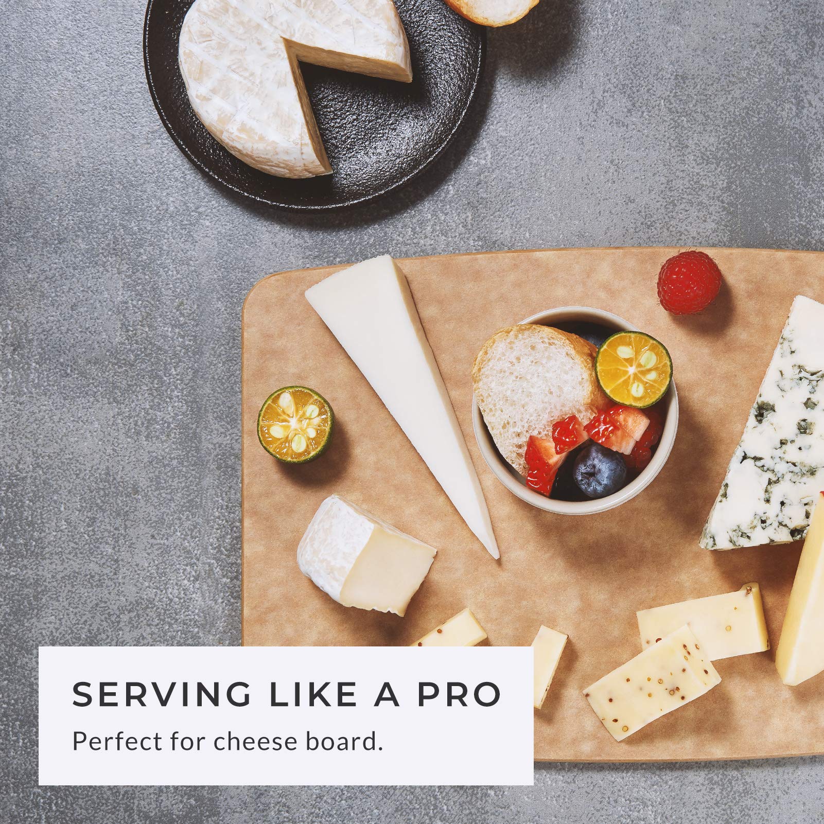 Premium 12-Pack Small Wood Fiber Composite Cutting Boards - 10