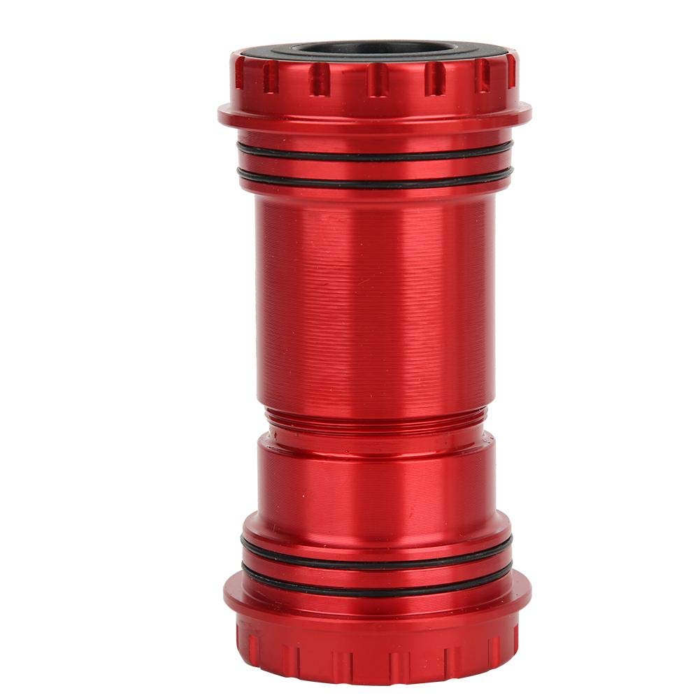 Premium BB30 Alloy Screw-in Locking Bottom Bracket - 24/24mm Crankset Compatible for Mountain & Road Bikes with 42mm Frame Shell | Durable Bearing System for Smooth Cycling Performance | Ideal for Trail Riding, Commuting and Road Racing