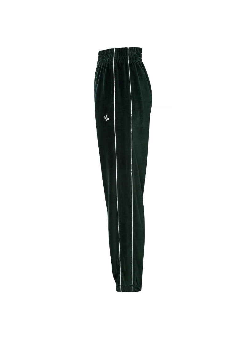 Velour Track Jogger Pants for Women - Soft & Comfortable Lounge Pants - Perfect for Yoga, Running, Gym Workouts & Casual Wear