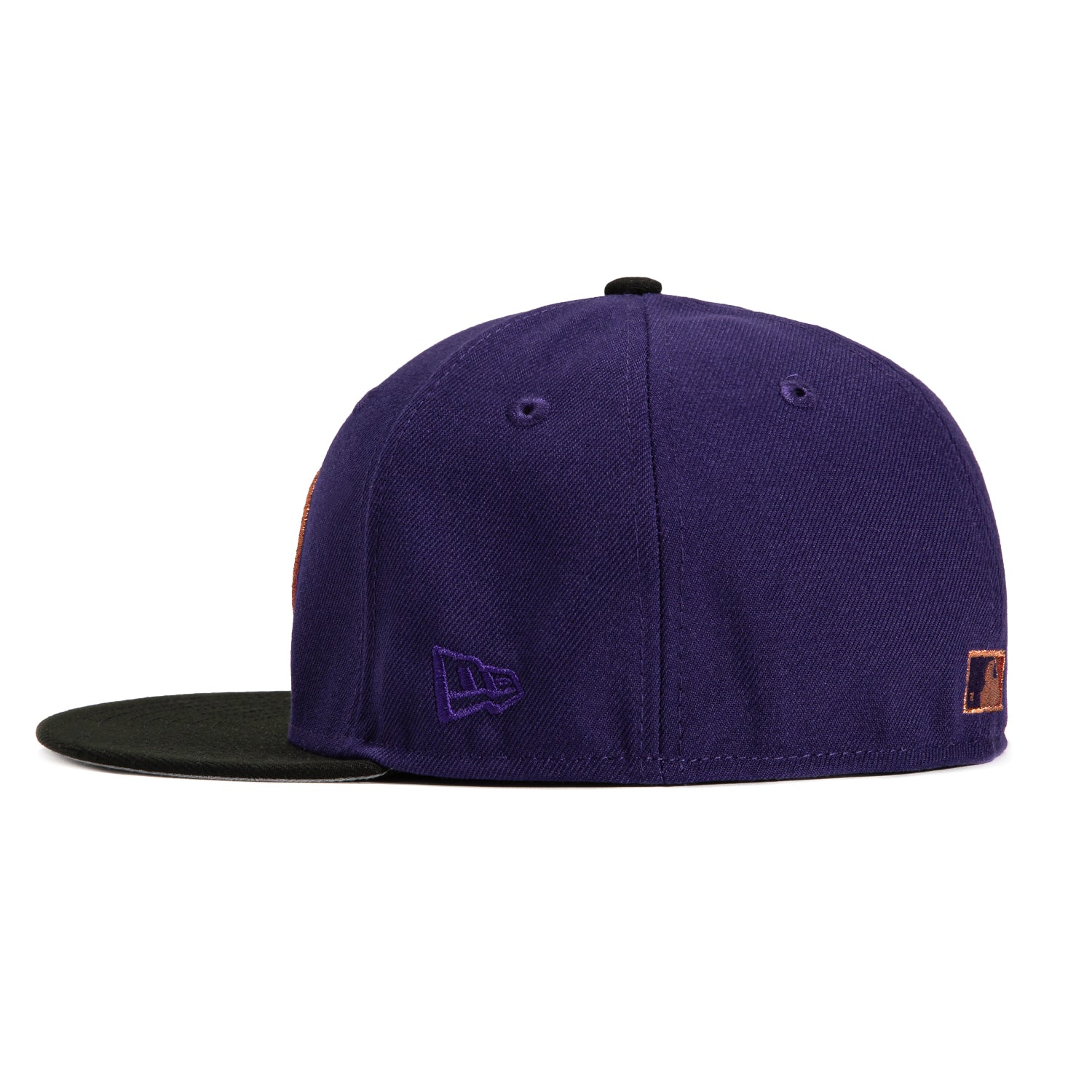 New Era 59Fifty Arizona Diamondbacks 25th Anniversary Patch Snapback Hat - Purple, Black & Red - Perfect for Baseball Games, Fan Collections & Streetwear Fashion