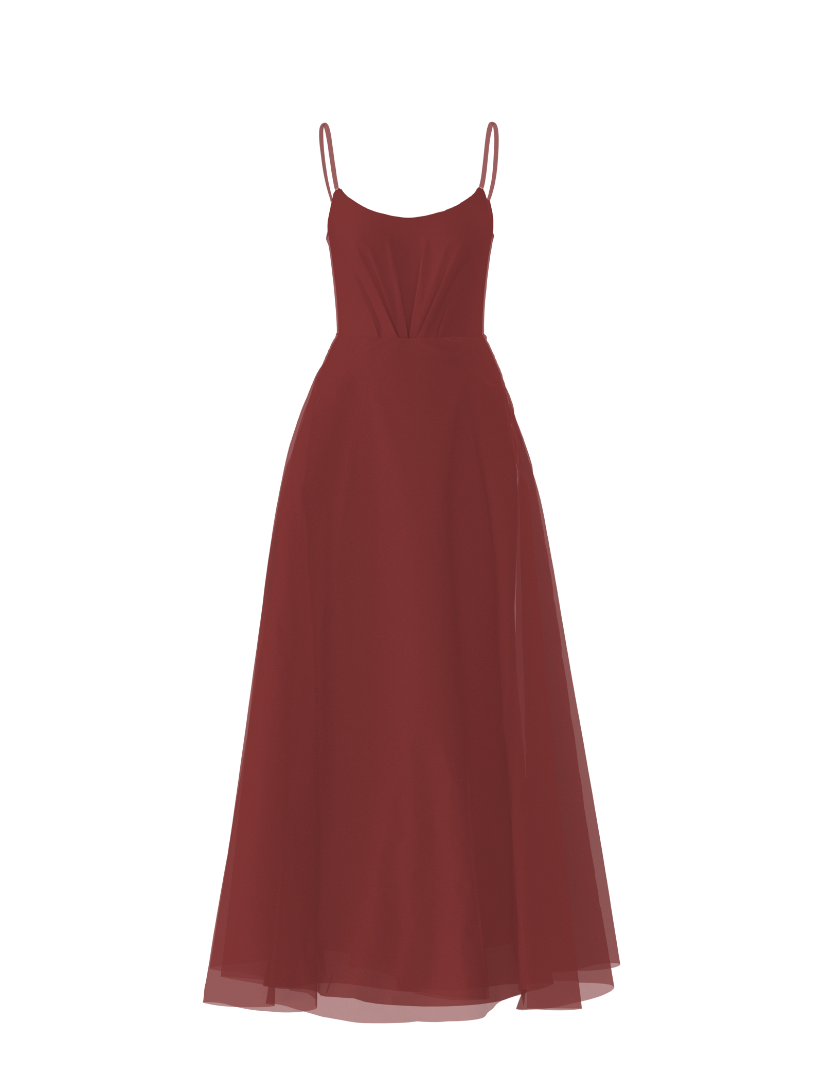 Campbell Bodice & Cerisa Skirt Set in Cayenne Red - Perfect for Casual Outings, Date Nights, and Special Occasions