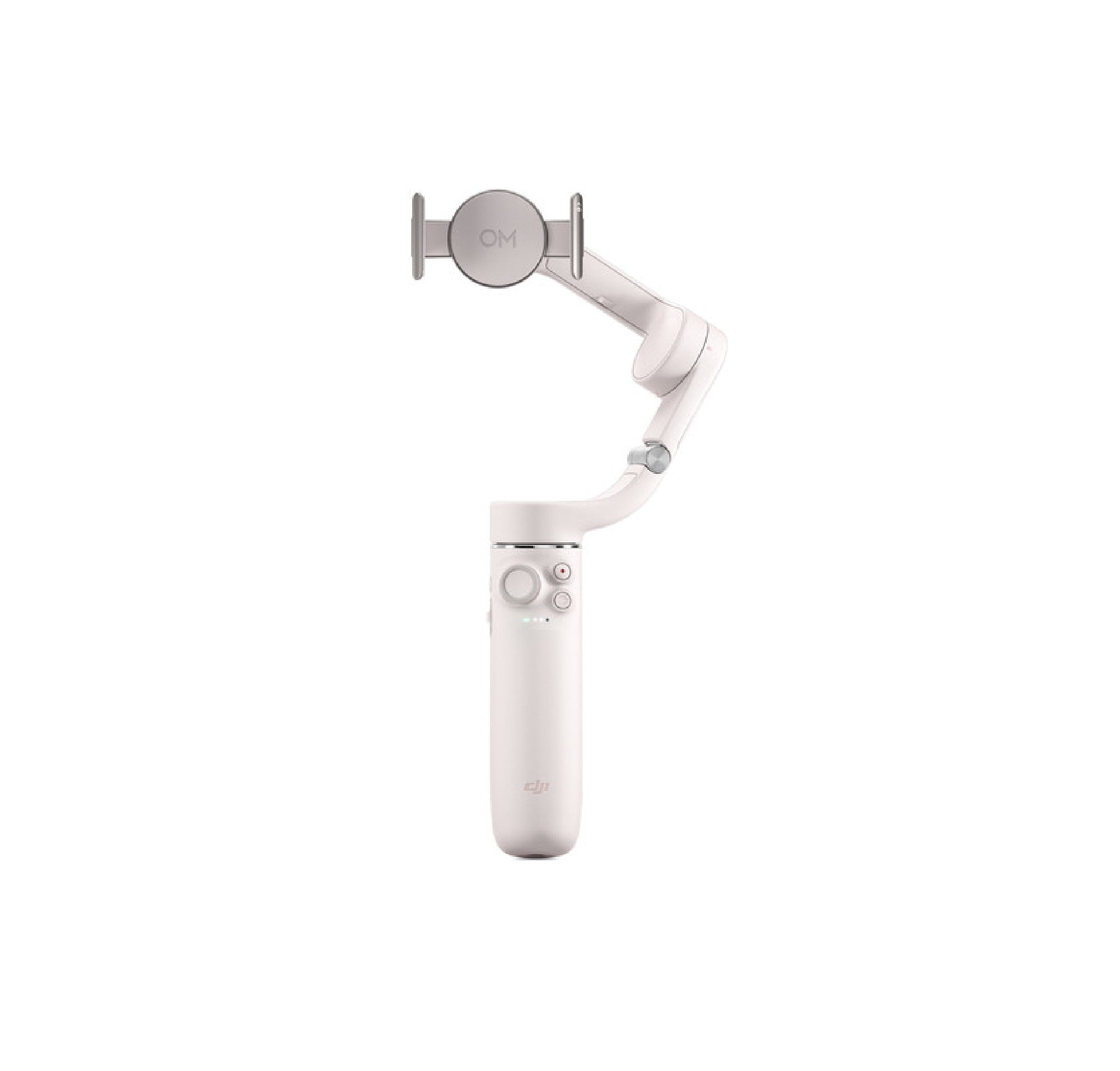 DJI OM 5 White Smartphone Gimbal Stabilizer - 3-Axis Handheld Stabilizer for iPhone & Android, Vlogging, Live Streaming, Travel & Action Shots