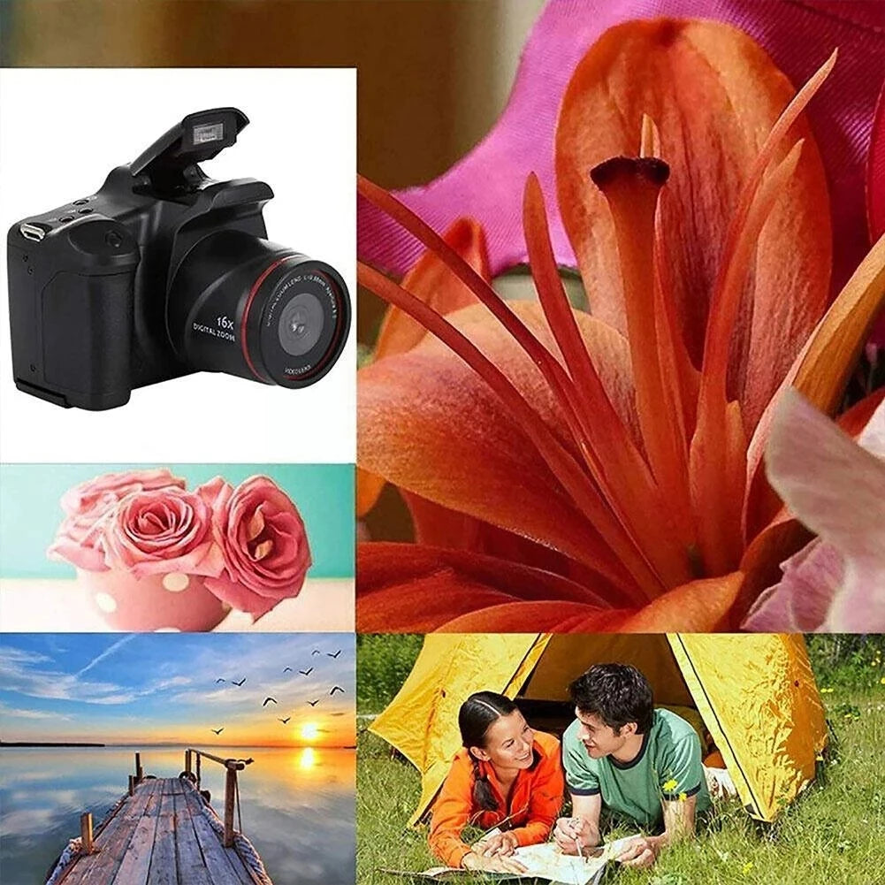 Best Digital Camera Bundle with Accessories - HD 1080P Video, 20MP Photos, 16X Zoom - Perfect for Travel, Vlogging & Family Memories