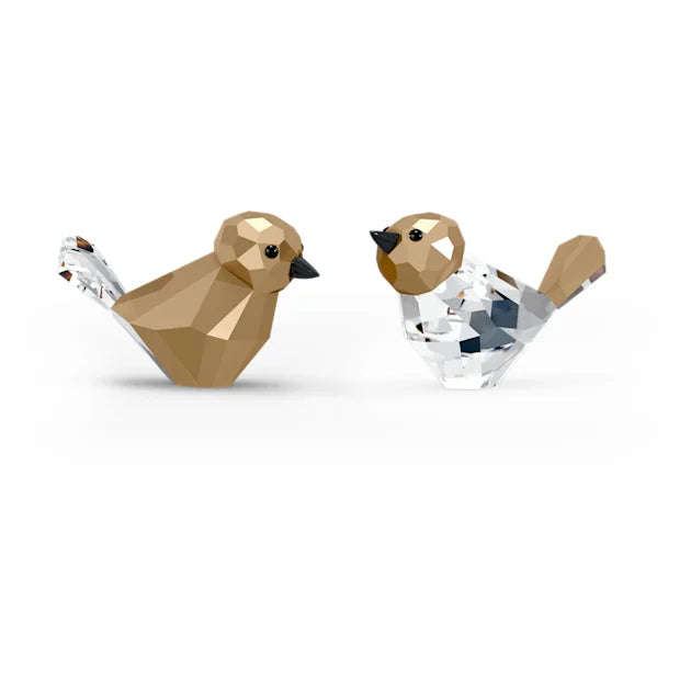Holiday Magic Bird Couple Figurines - Romantic Christmas Decorations for Home, Wedding & Anniversary Gifts - Perfect for Mantel, Tabletop & Holiday Display