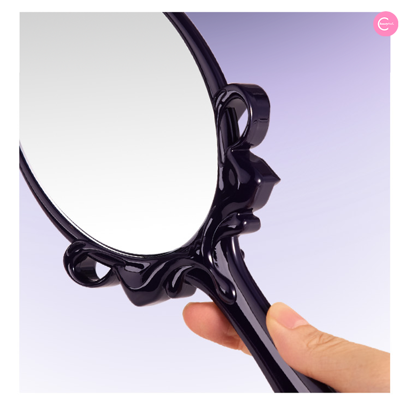 Kaleidos Desire Collection Uterus Flower Handheld Mirror - Elegant Compact Makeup Mirror for Vanity, Travel & Gift Giving