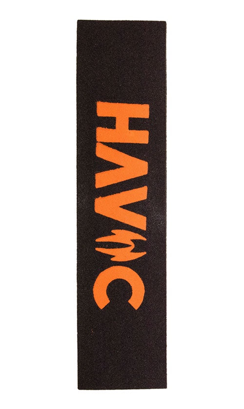 Premium Havoc Scooter Grip Tape - Non-Slip Orange Deck Tape for Scooters, Skateboards & Longboards - Enhanced Grip & Durability for Extreme Sports & Street Riding
