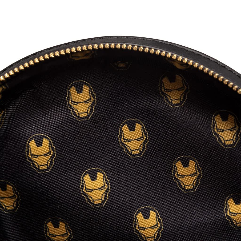 Loungefly Marvel Iron Man Cosplay Mini Backpack - Official Licensed Superhero Design for Collectors & Fans | Perfect for Comic Con, Halloween & Everyday Use