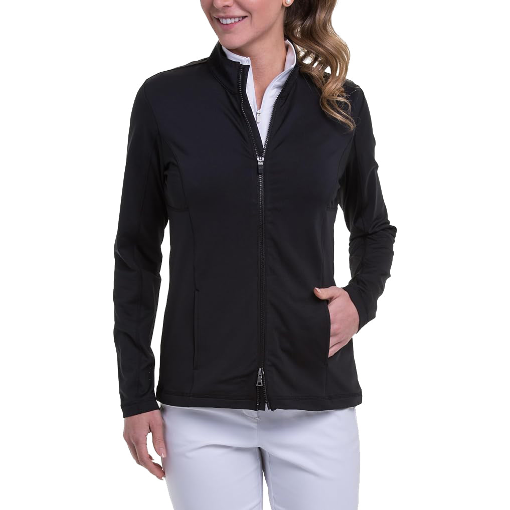 EP New York Women's Mesh Blocked Golf Jacket - Lightweight Breathable Windbreaker for Outdoor Sports & Casual Wear