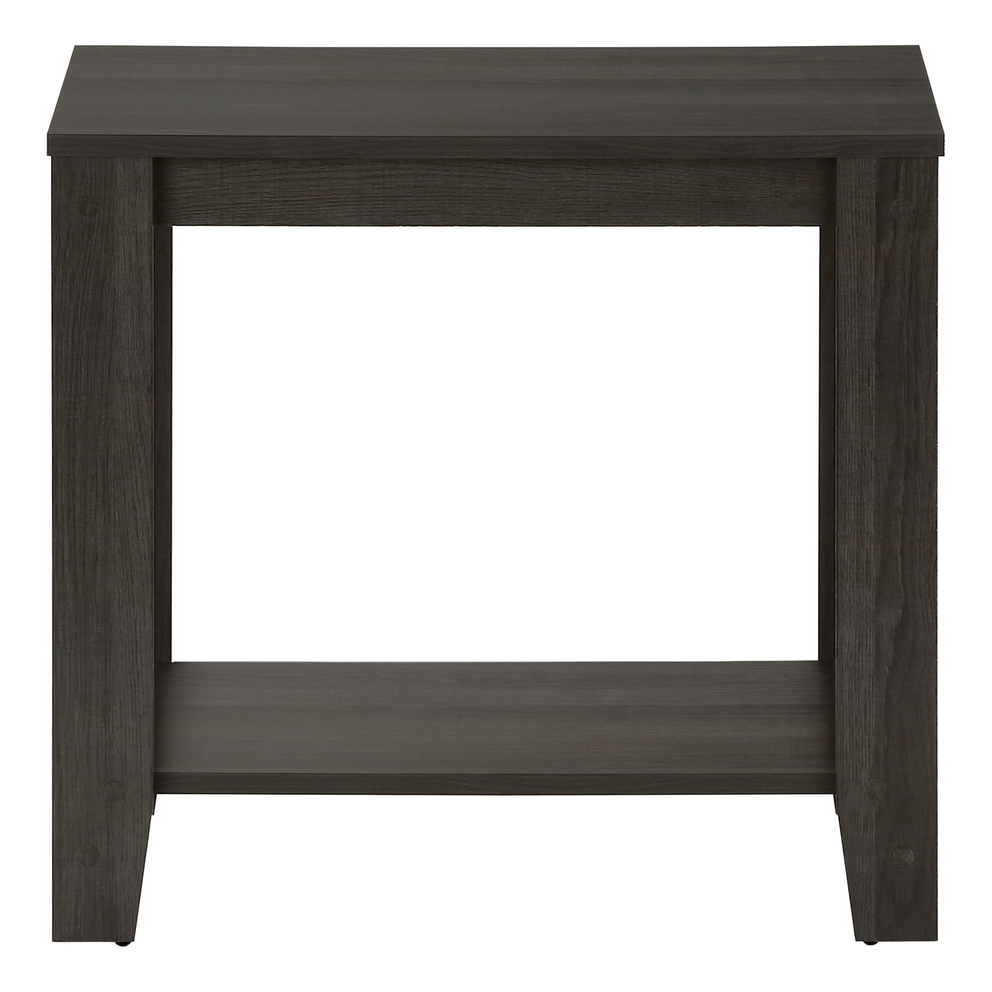 22-Inch Brown Oak Accent Table - Perfect for Living Room, Bedroom, or Entryway Decor