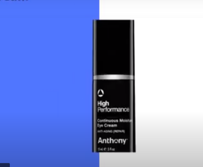Anthony High Performance Continuous Moisture Eye Cream - Anti-Aging & Hydrating Treatment for Dark Circles & Puffiness - Day & Night Use for Women & Men