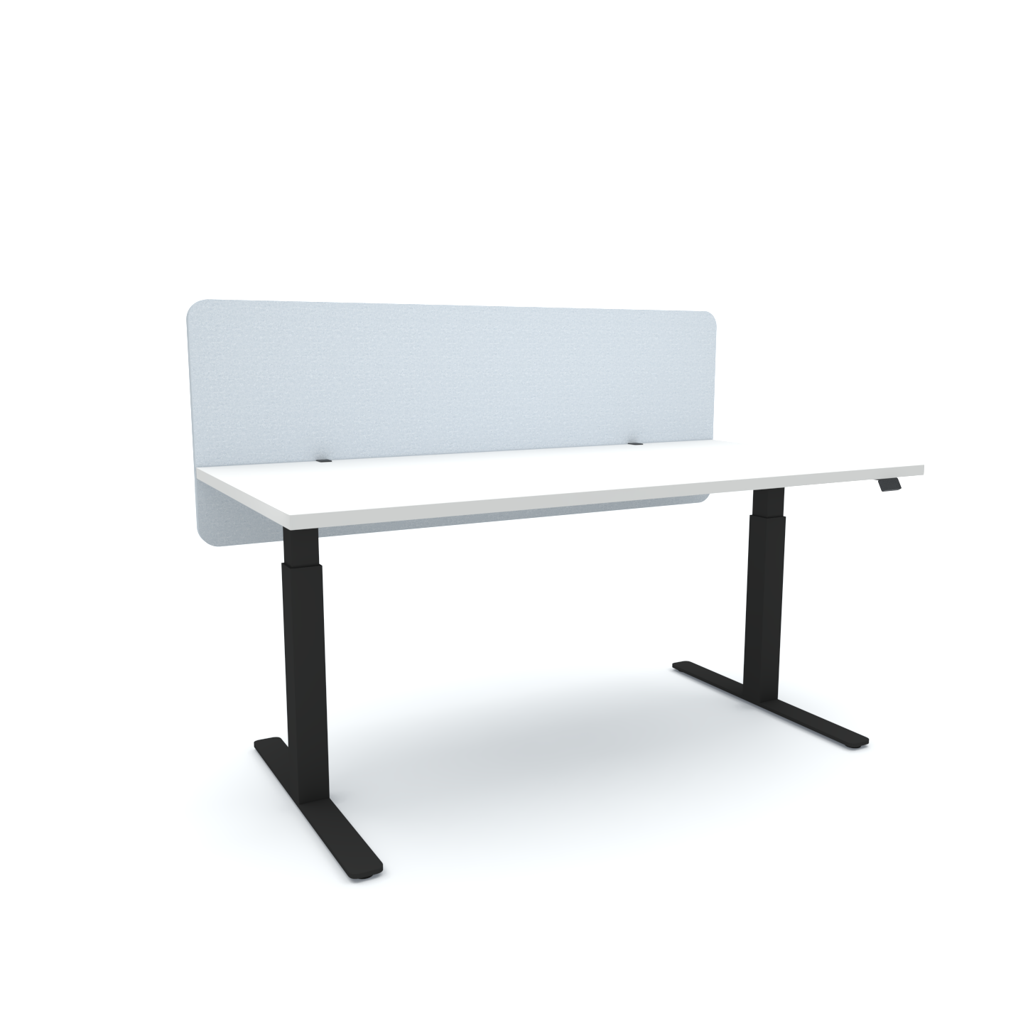 Acoustic Desk Privacy Screen 1500mm x 600mm x 24mm - Noise Reducing Office Partition Panel in Multiple Colors | Perfect for Open Plan Workspaces & Home Offices