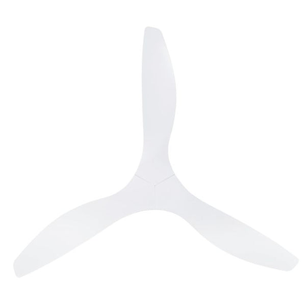 Eglo Surf 60 Inch (152cm) White Ceiling Fan with Remote Control - Perfect for Living Room, Bedroom, and Outdoor Patio Cooling