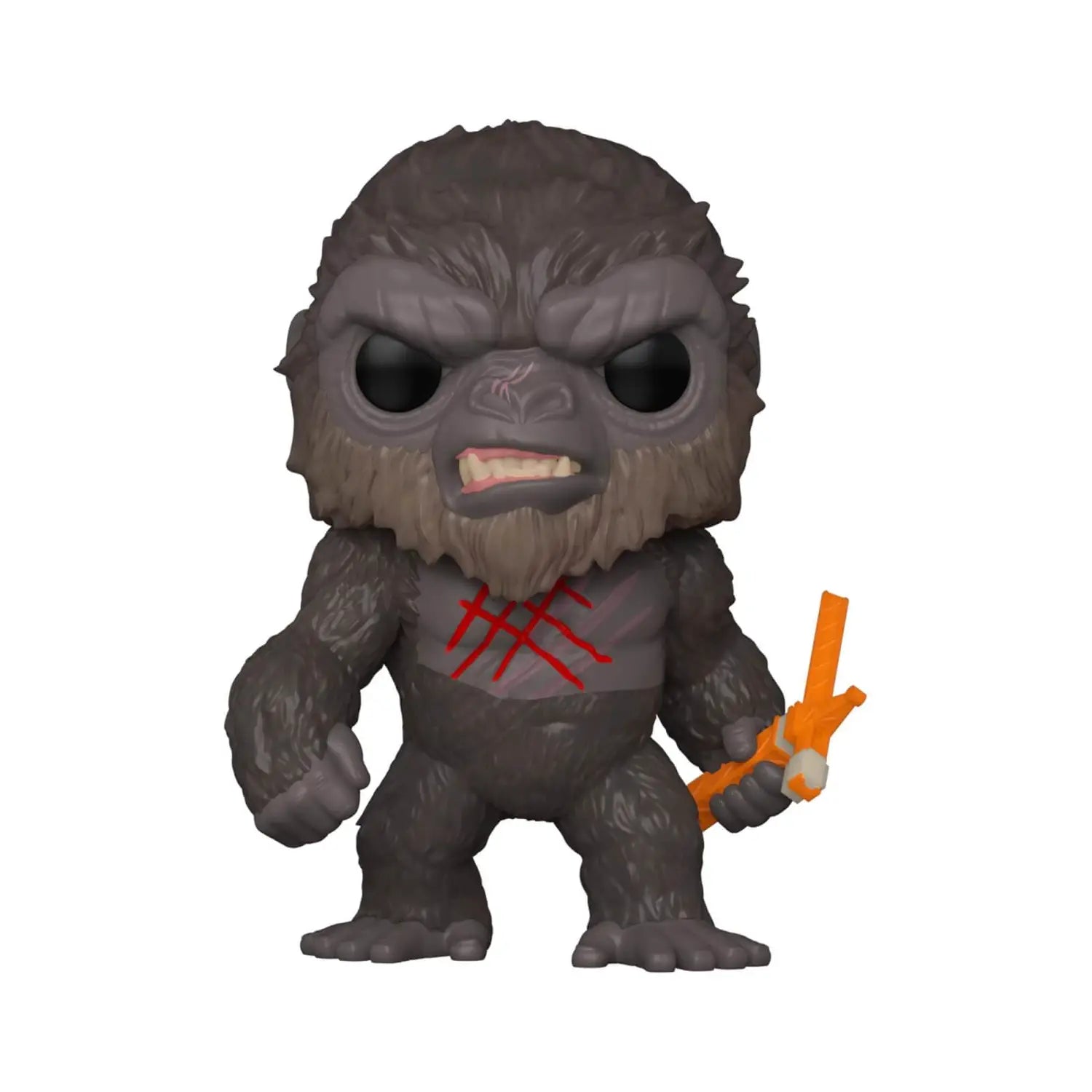 Godzilla vs. Kong Battle Scarred Kong #1022 Action Figure - Collectible Movie Toy for Fans & Display - Perfect for Home Decor, Gifts, and Anime Collections