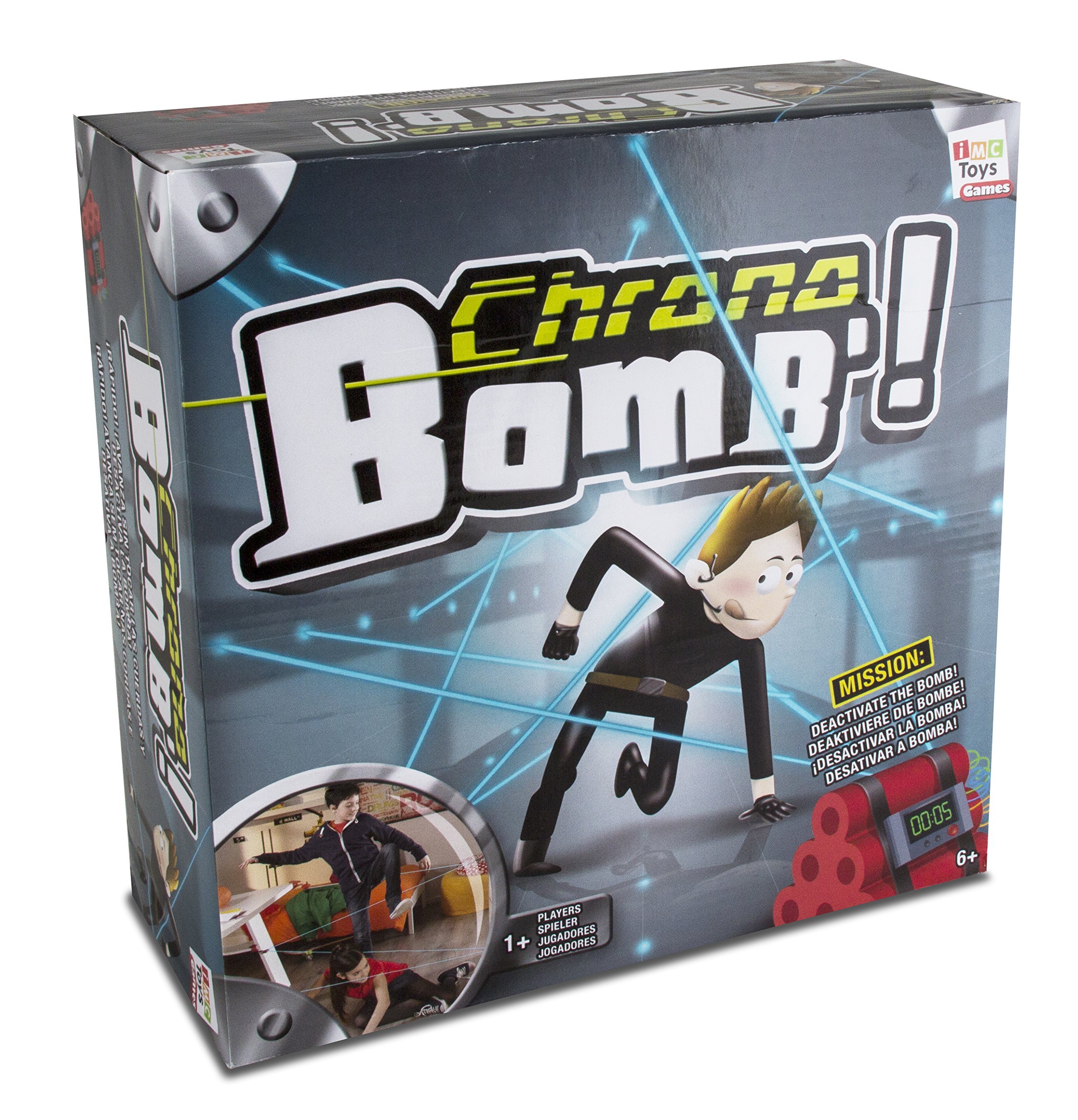 Play Fun Chrono Bomb - Exciting Countdown Timer Game for Kids & Family Game Night - Perfect for Parties, Gifts, and Indoor Entertainment