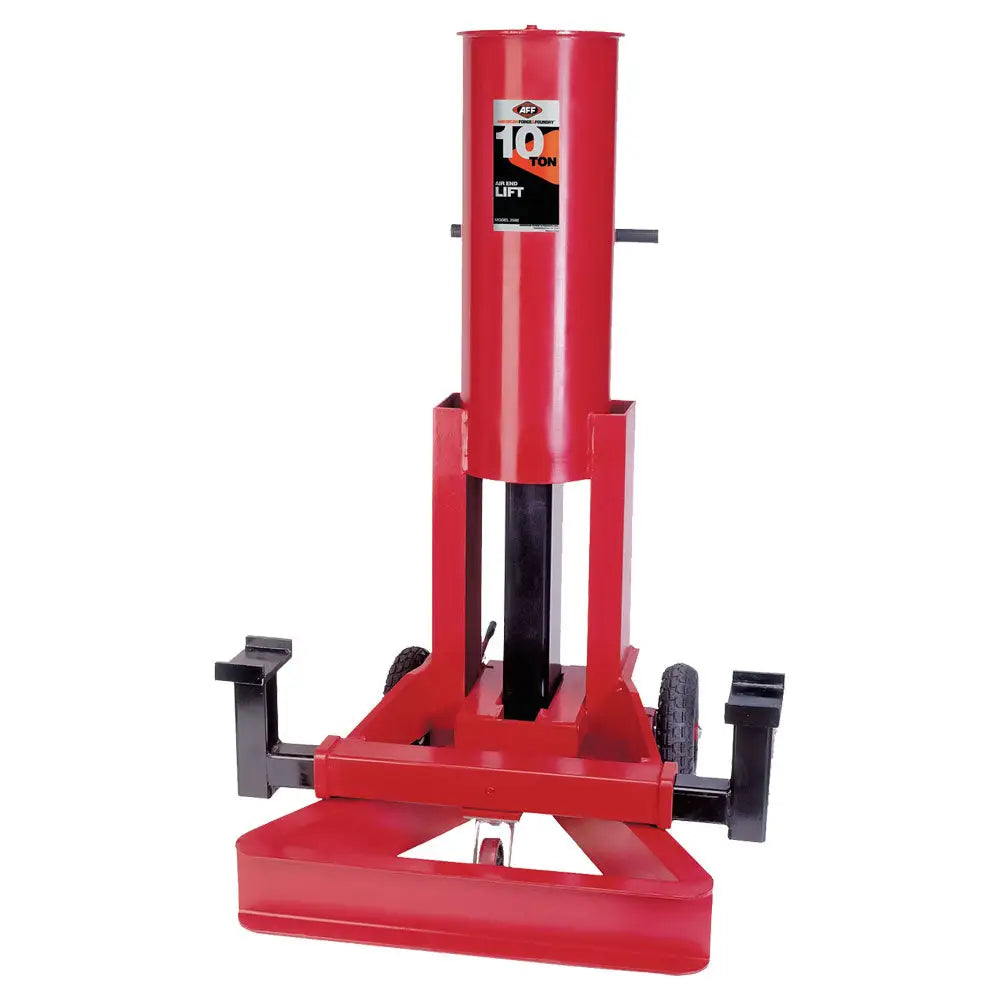 10 Ton Heavy Duty Air Operated End Lift - AFF 3598 Hydraulic Pallet Jack for Warehouse Loading & Material Handling | Ideal for Industrial Use, Logistics, and Dock Operations