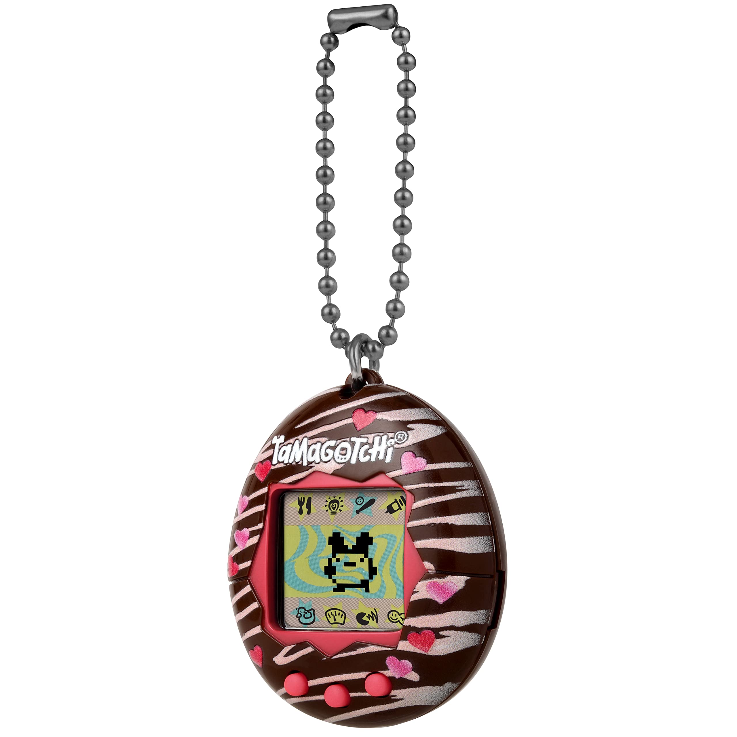 Original Tamagotchi Virtual Pet - Chocolate Color Retro Digital Toy for Kids & Adults | Perfect for Stress Relief, Collecting, and Nostalgic Gaming Fun