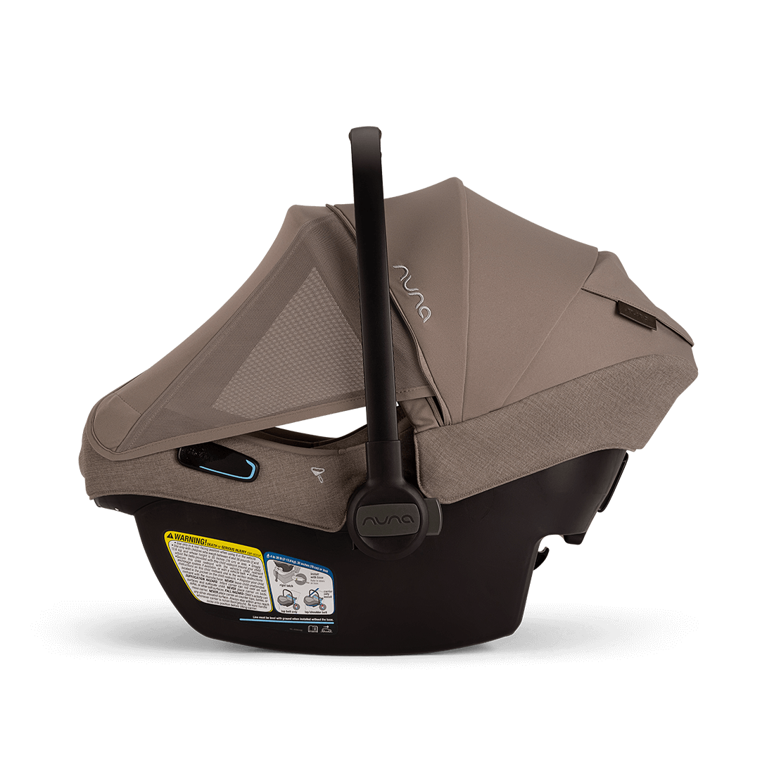 Nuna PIPA Aire RX Infant Car Seat with PIPA RELX Base - Lightweight & Safe Baby Car Seat for Newborns - Perfect for Travel, Daily Commutes & Family Road Trips